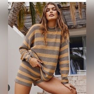 Free People Malibu Sweater Surf Set- XS